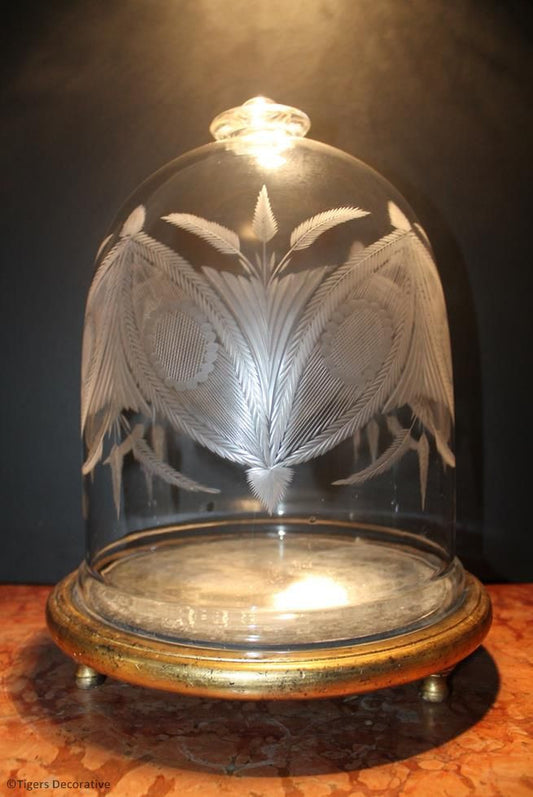 Large Victorian Glass Dome