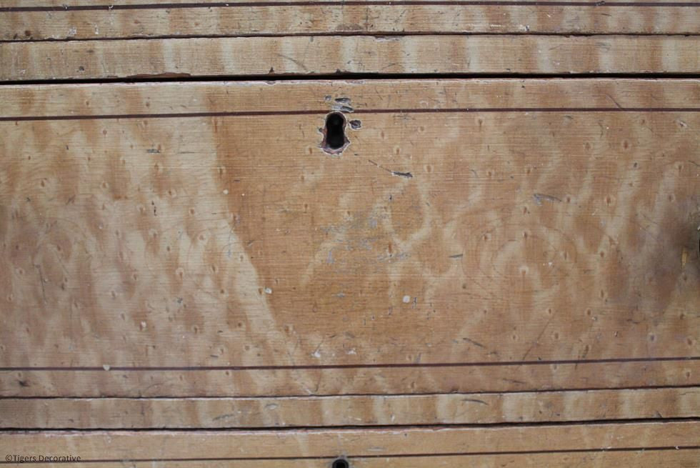 19th Century Painted Chest Of Drawers