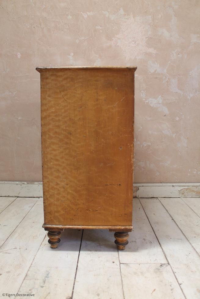 19th Century Painted Chest Of Drawers