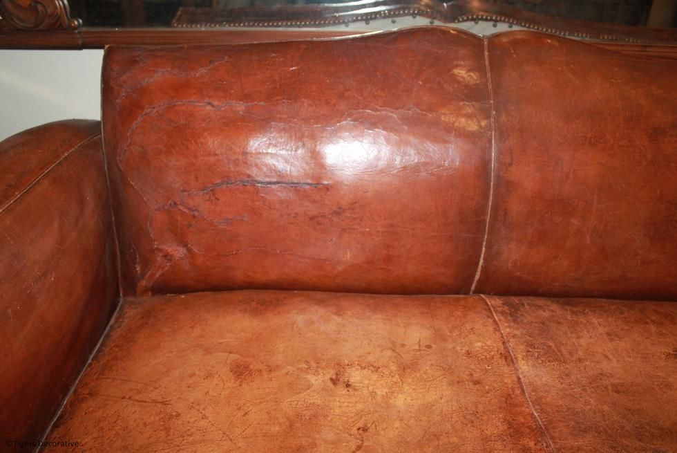 20th Century Leather Sofa