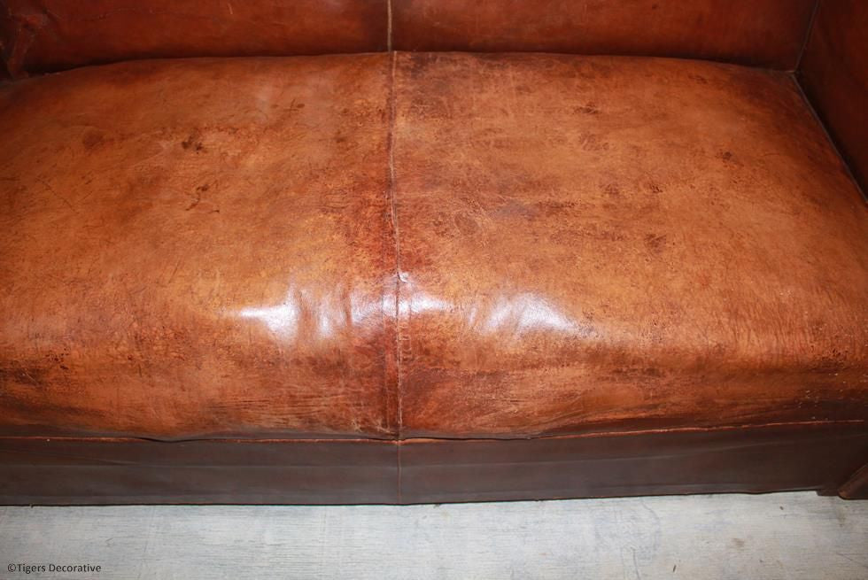 20th Century Leather Sofa