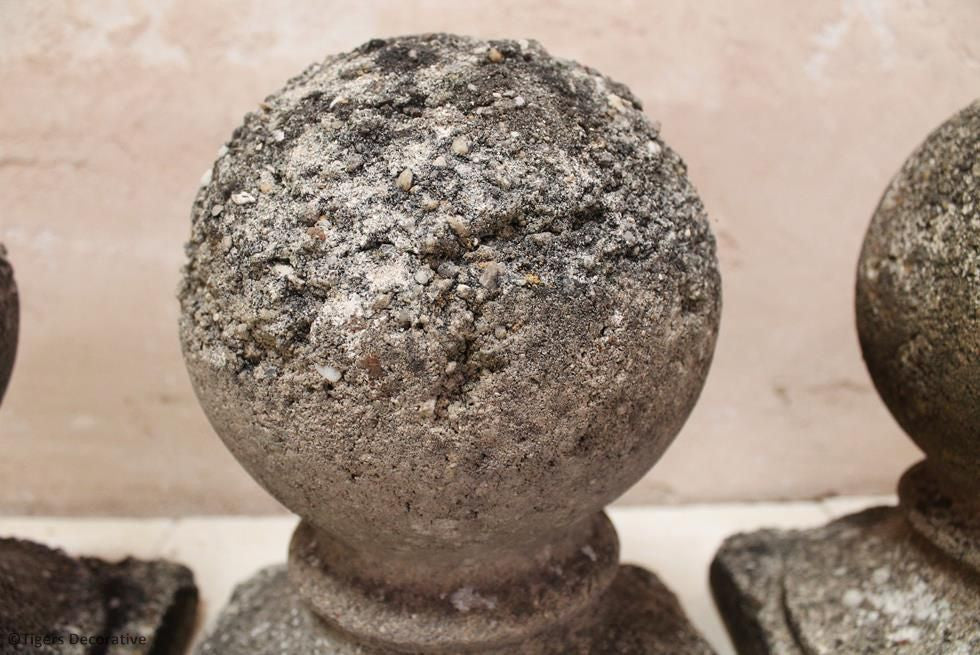 Set Of Three Sphere Finials