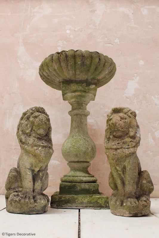 Pair Of Lion Finials