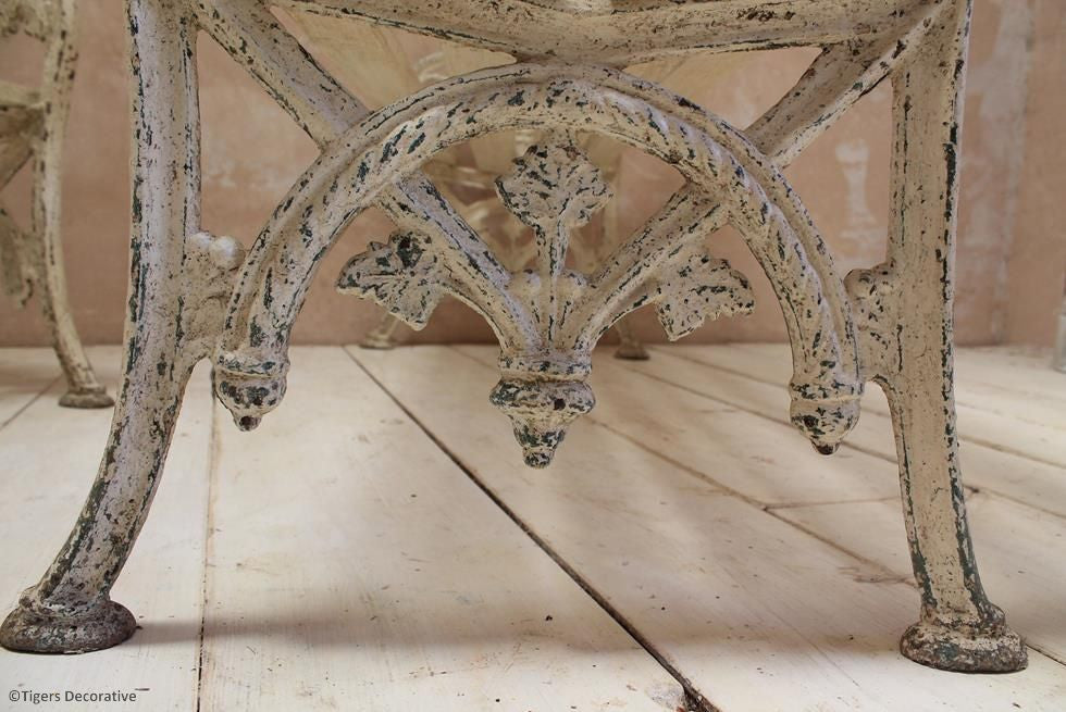 Pair Of Cast Iron Benches