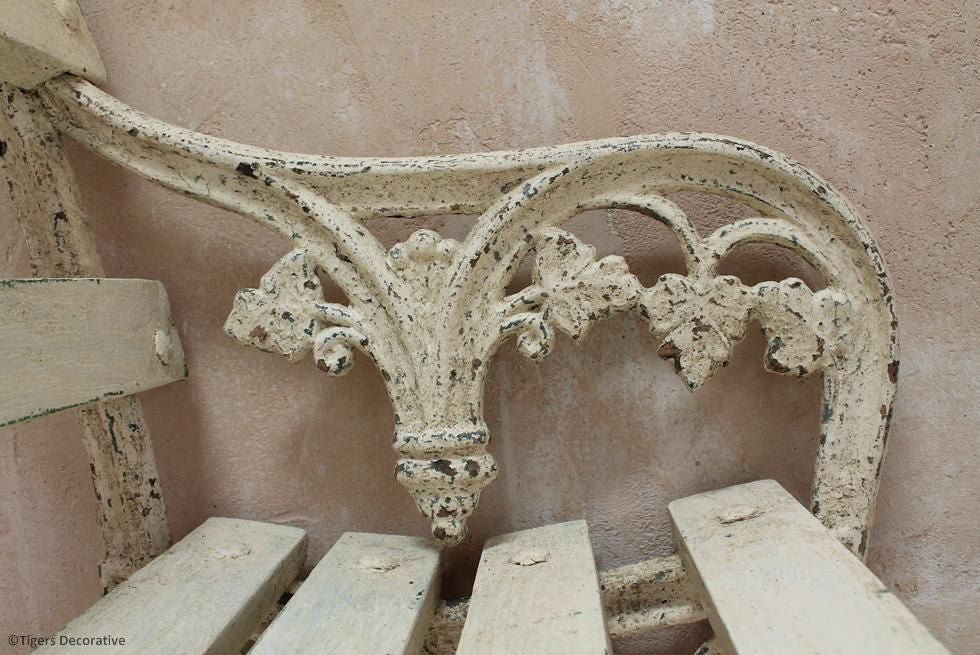 Pair Of Cast Iron Benches