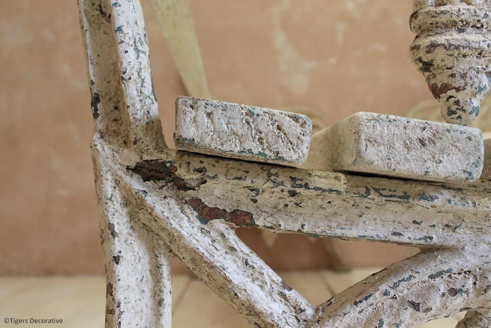 Pair Of Cast Iron Benches