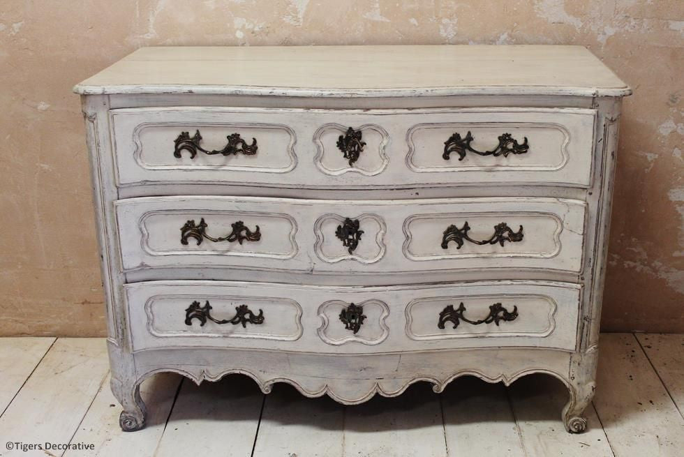 18th Century Painted Chest Of Drawers