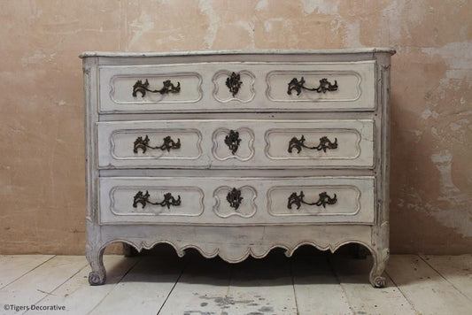 18th Century Painted Chest Of Drawers