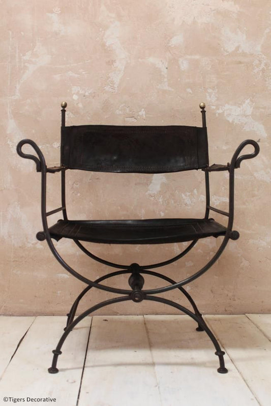 20th Century Savonarola Chair