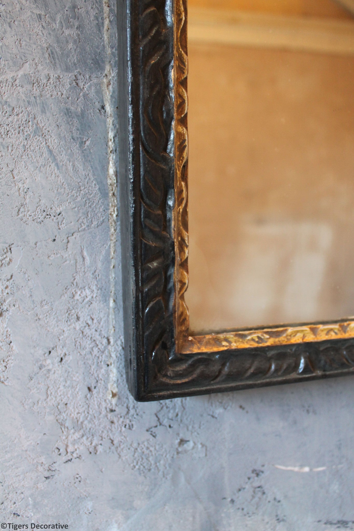 Edwardian Overmantle Mirror