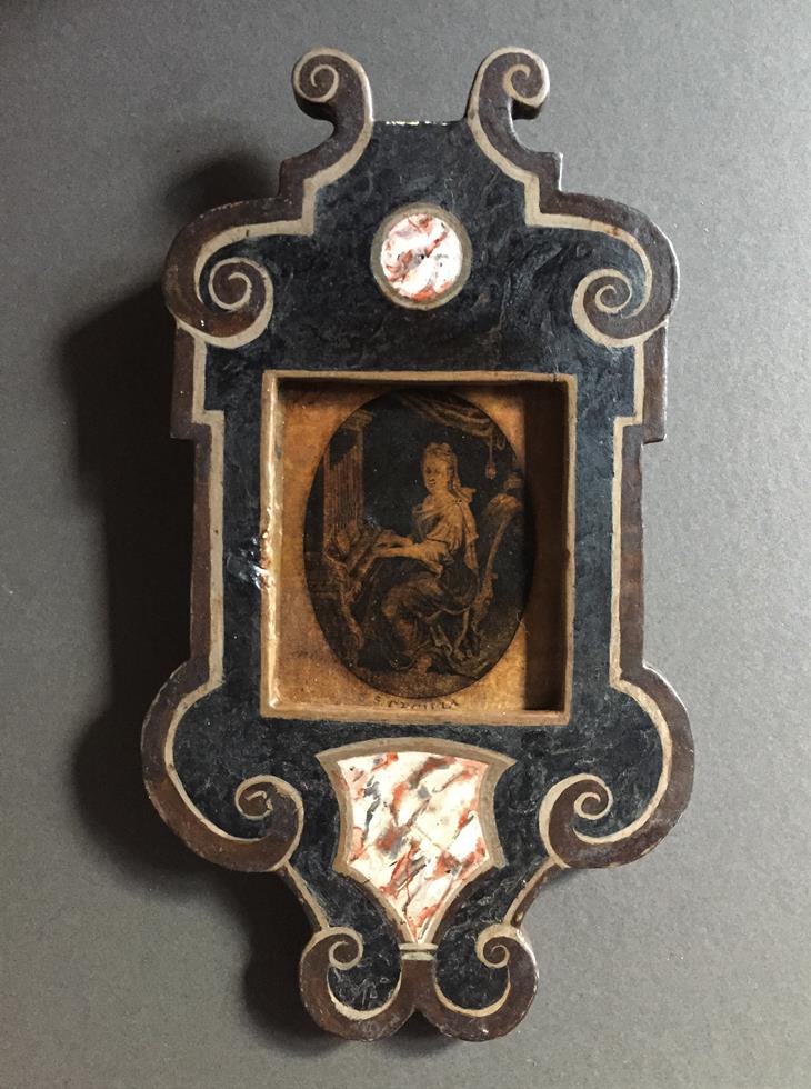 Set Of Ten 17th C Framed Devotional Engravings