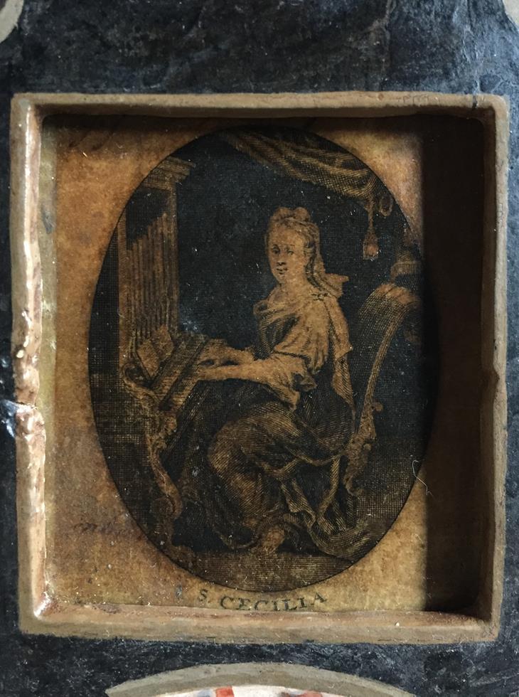 Set Of Ten 17th C Framed Devotional Engravings