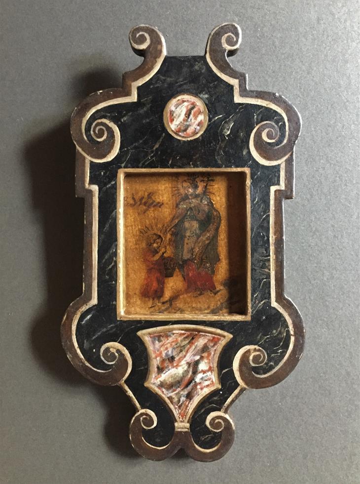 Set Of Ten 17th C Framed Devotional Engravings