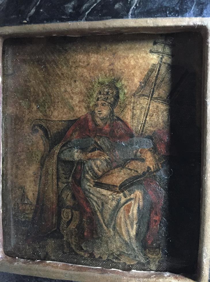 Set Of Ten 17th C Framed Devotional Engravings