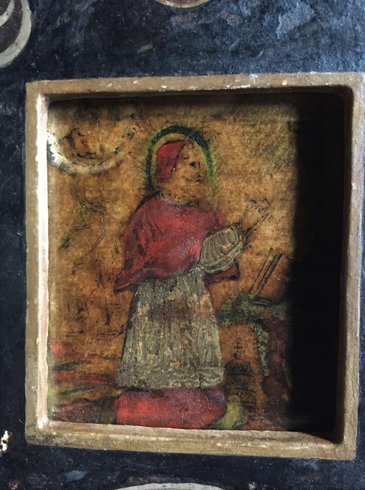 Set Of Ten 17th C Framed Devotional Engravings