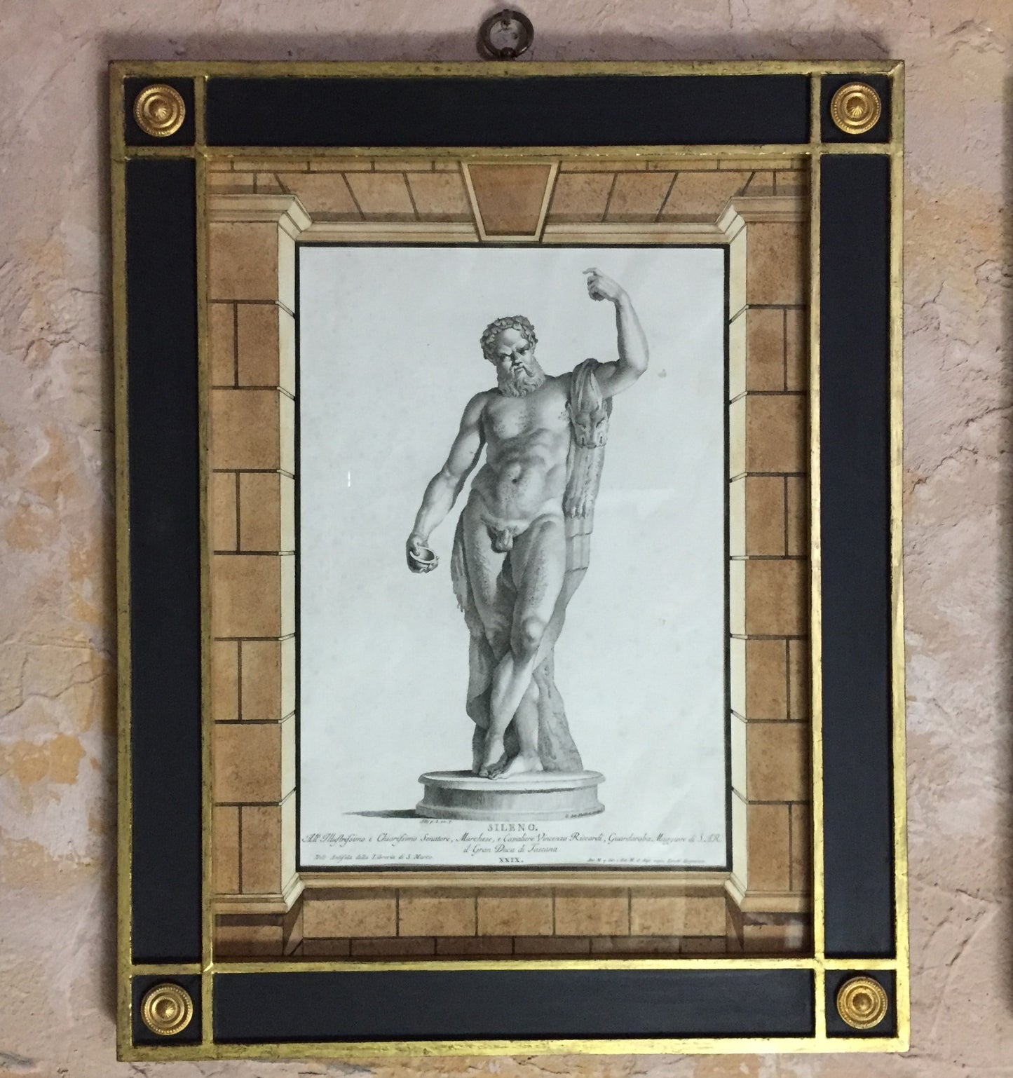 Set Of Roman & Greek Framed Engravings, A.Zanetti