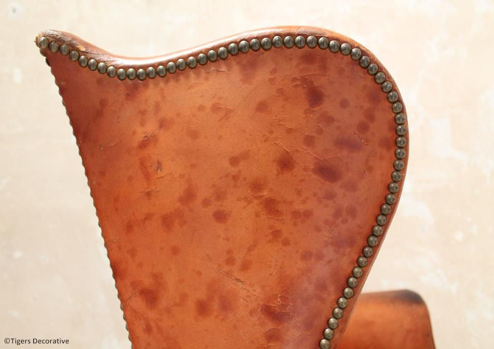 Leather Wing Chair