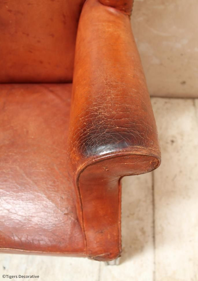 Leather Wing Chair