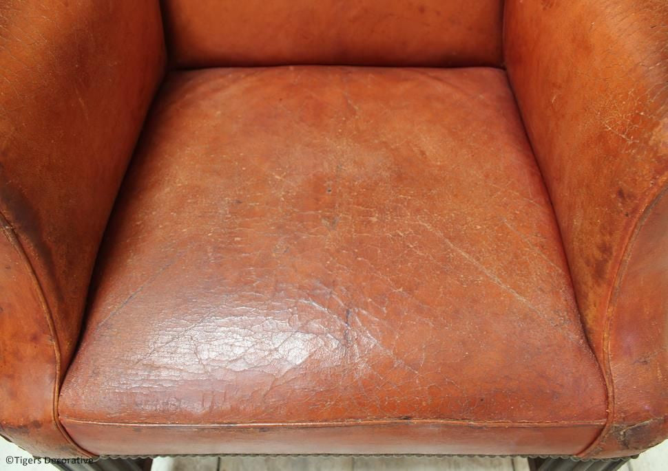 Leather Wing Chair