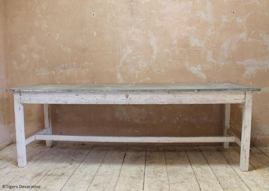 Florists Zinc Top Table
