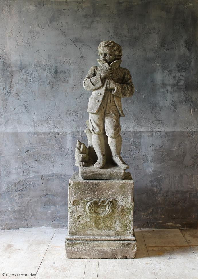 Statue Of A Boy