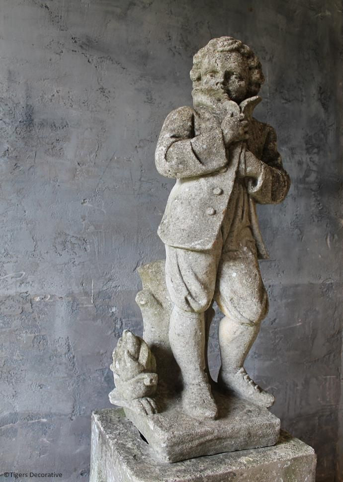 Statue Of A Boy