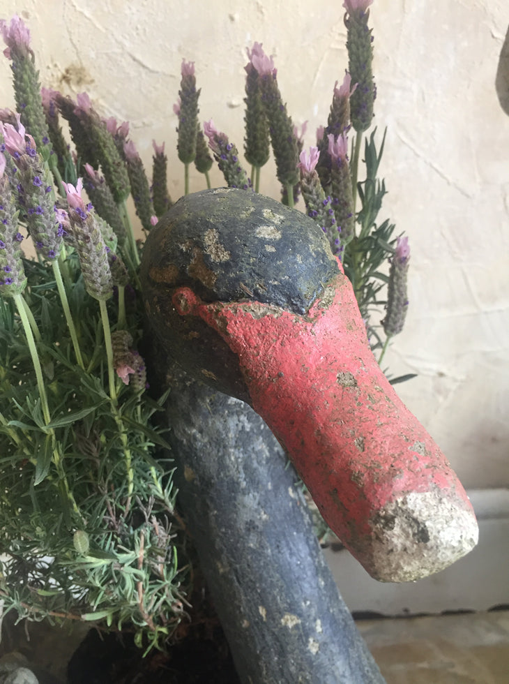 Pair Of Swan Planters