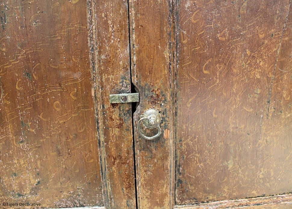Painted House Keepers Cupboard