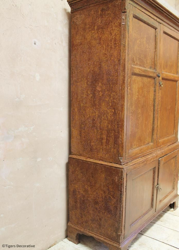 Painted House Keepers Cupboard