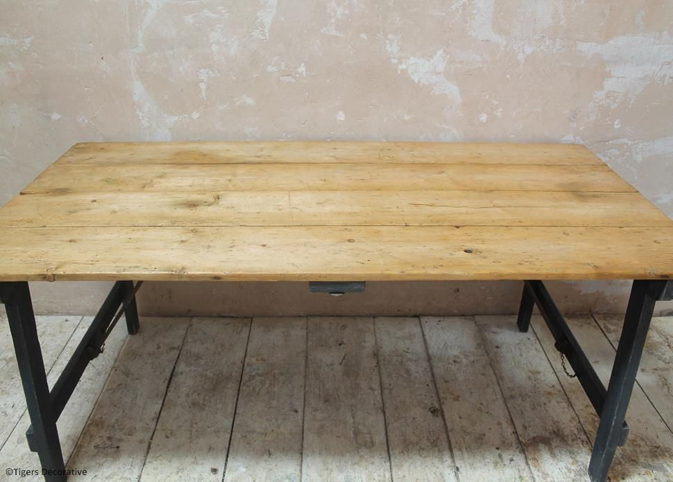 20th Century Trestle Table