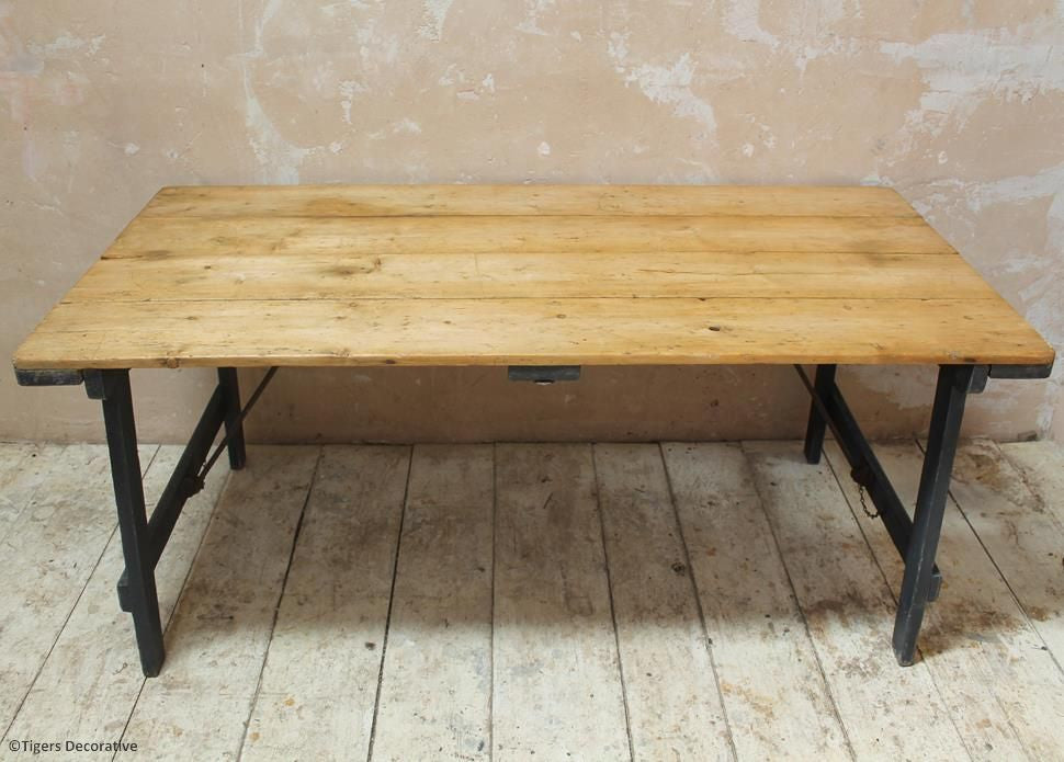 20th Century Trestle Table