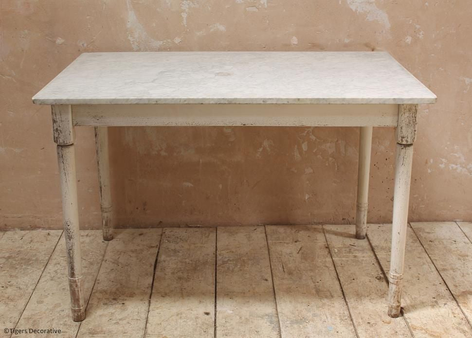 Marble Topped Pastry Table