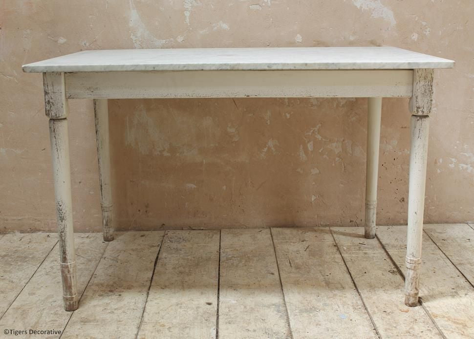 Marble Topped Pastry Table