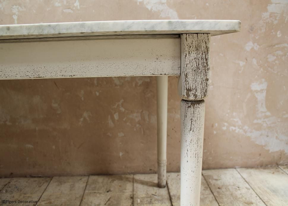 Marble Topped Pastry Table