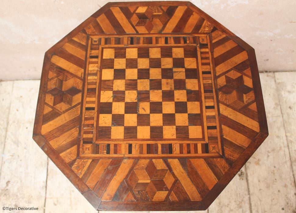 Victorian Games Table