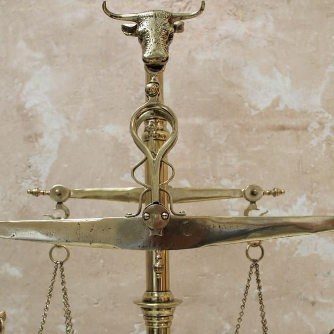 Portuguese Brass Weighing Scales
