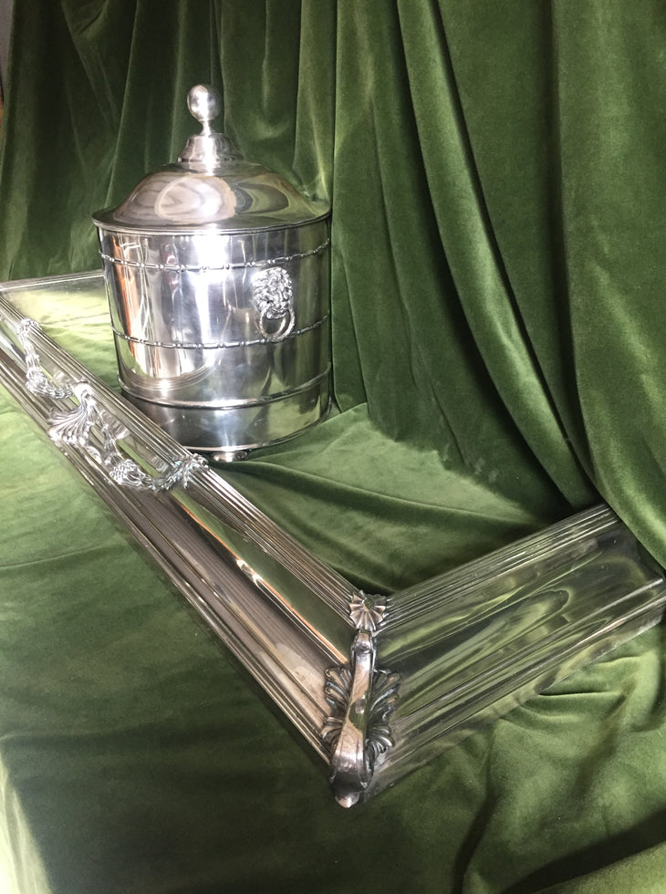 Silver Plated Fender & Scuttle