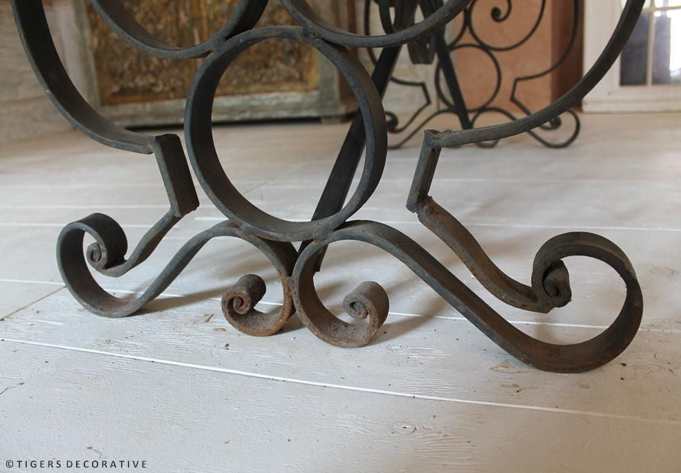Marble & Iron Table
