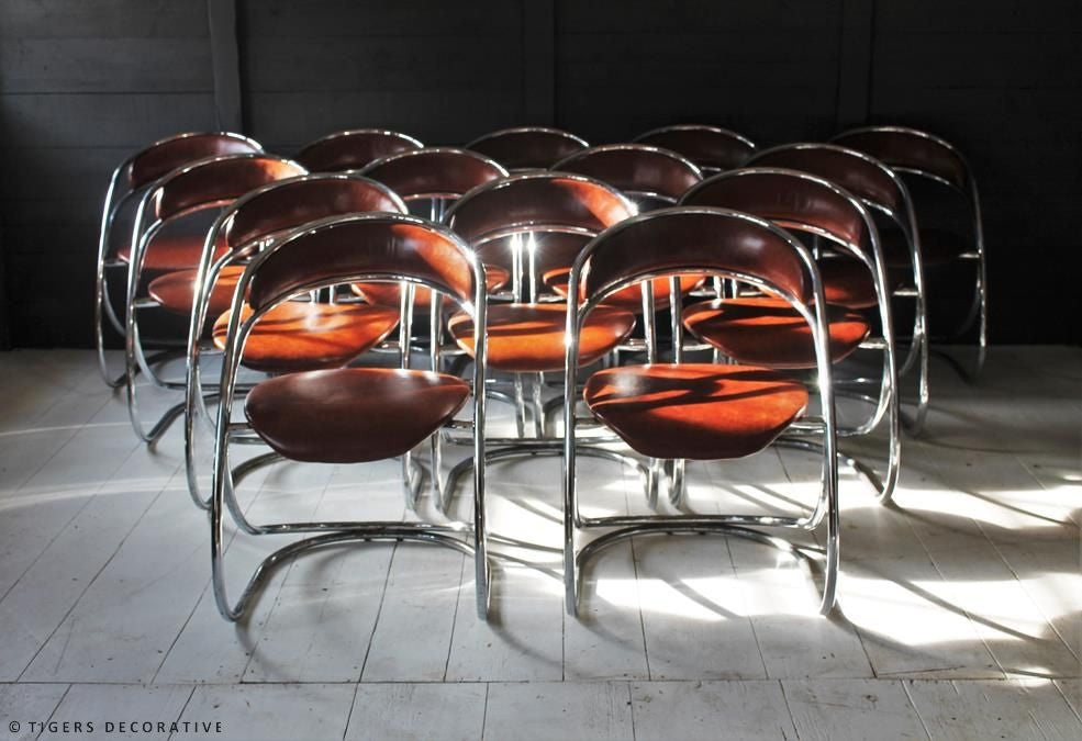 16 Italian Dining Chairs