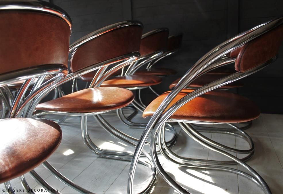16 Italian Dining Chairs