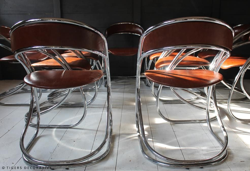 16 Italian Dining Chairs