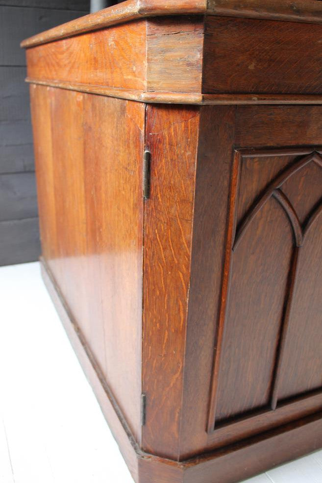 19th Century Oak Partners Desk