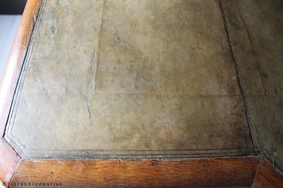 19th Century Oak Partners Desk