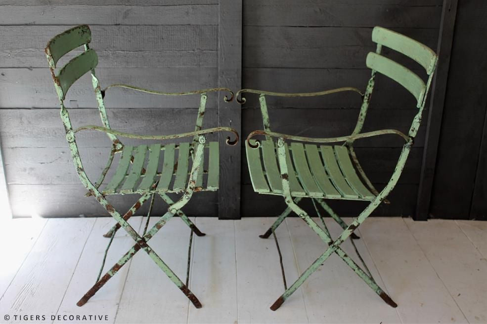 Pair Of Garden Chairs