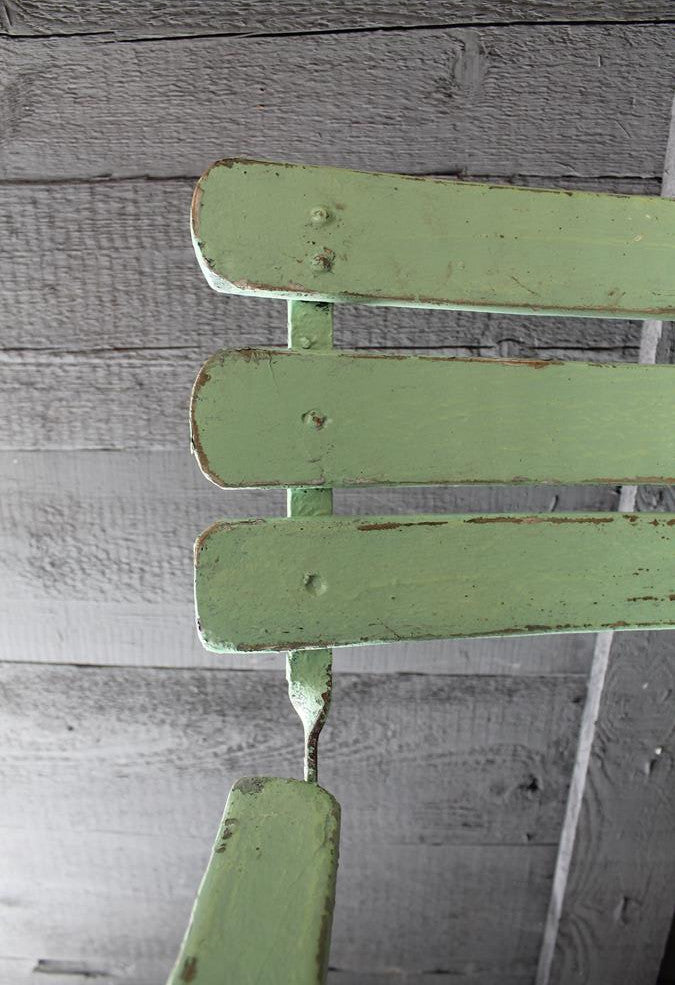 Near Pair Of Garden Chairs