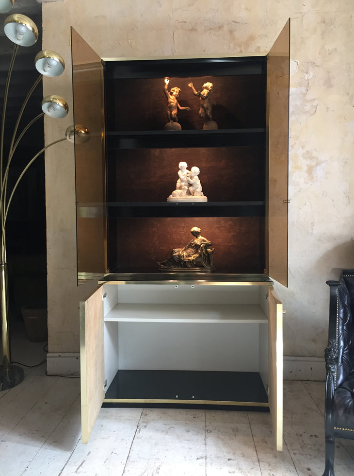 Willy Rizo Style Display Cabinet