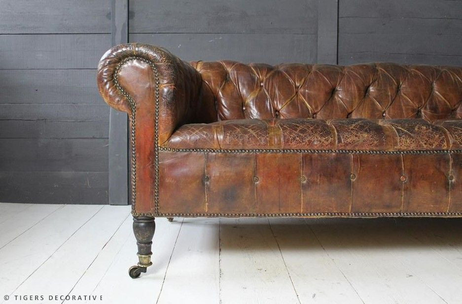 Mid 20th Century Chesterfield Sofa