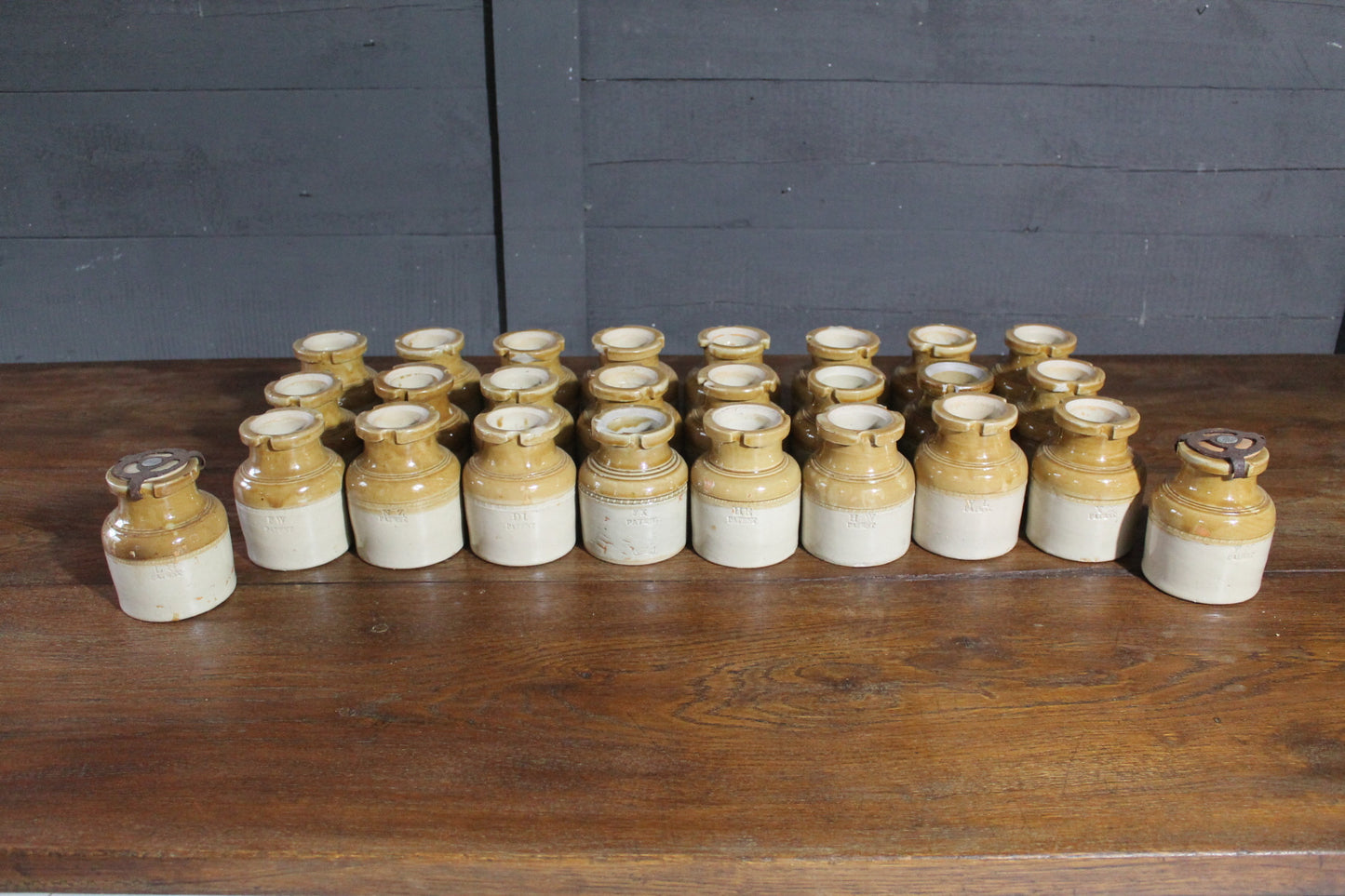 Collection Of Tobacco Jars