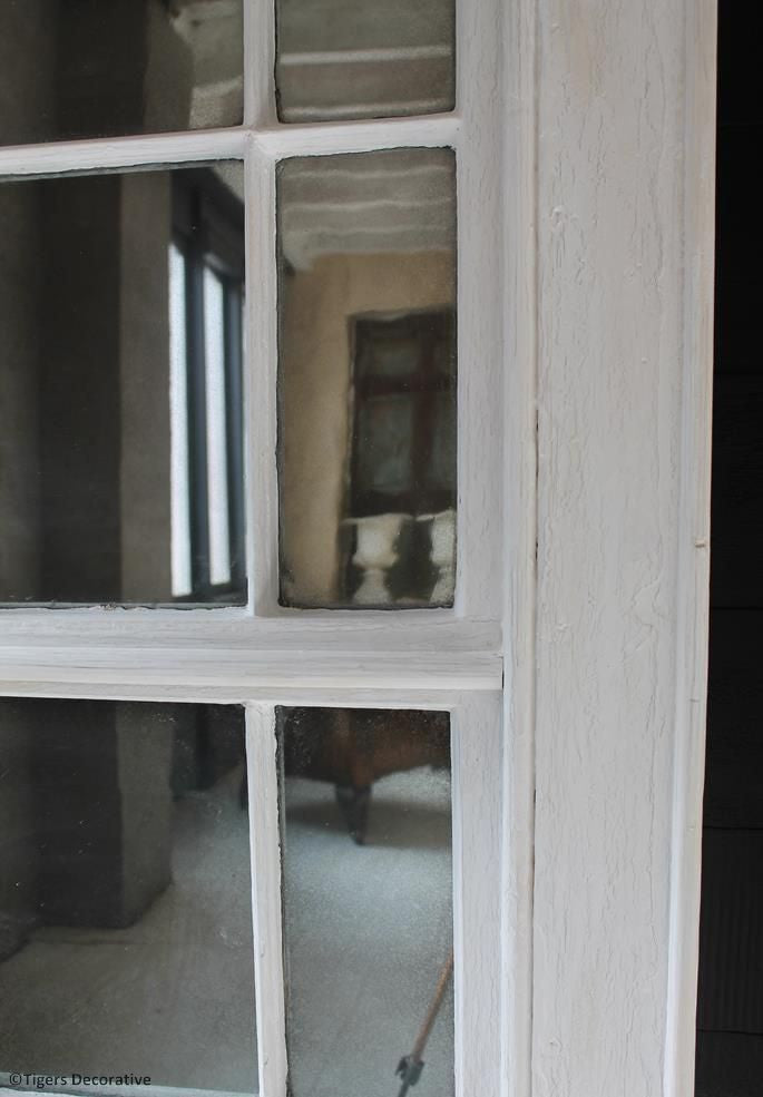 Large Georgian Arched Top Mirror